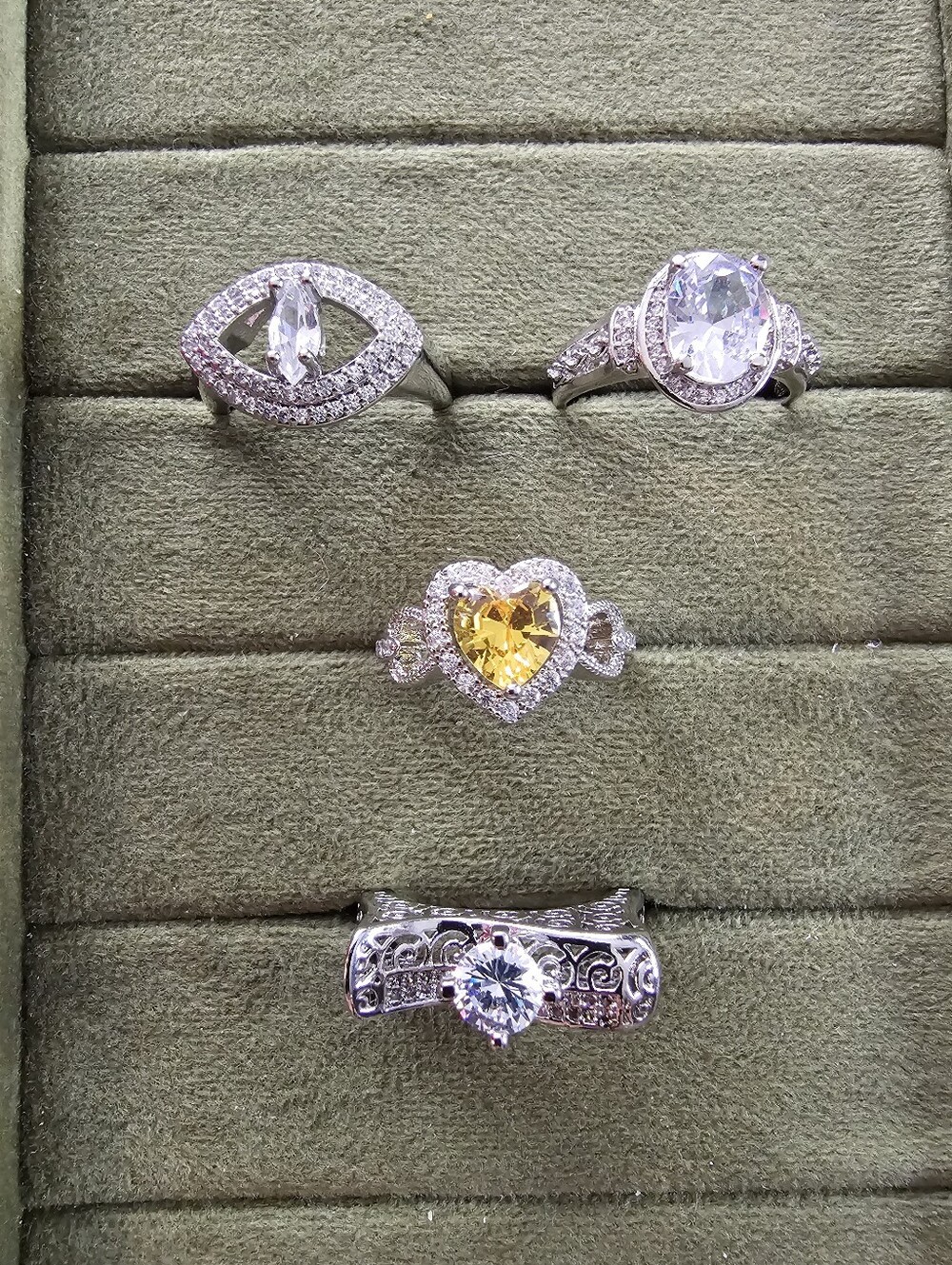 Lots Of Rings Size 9 And 10